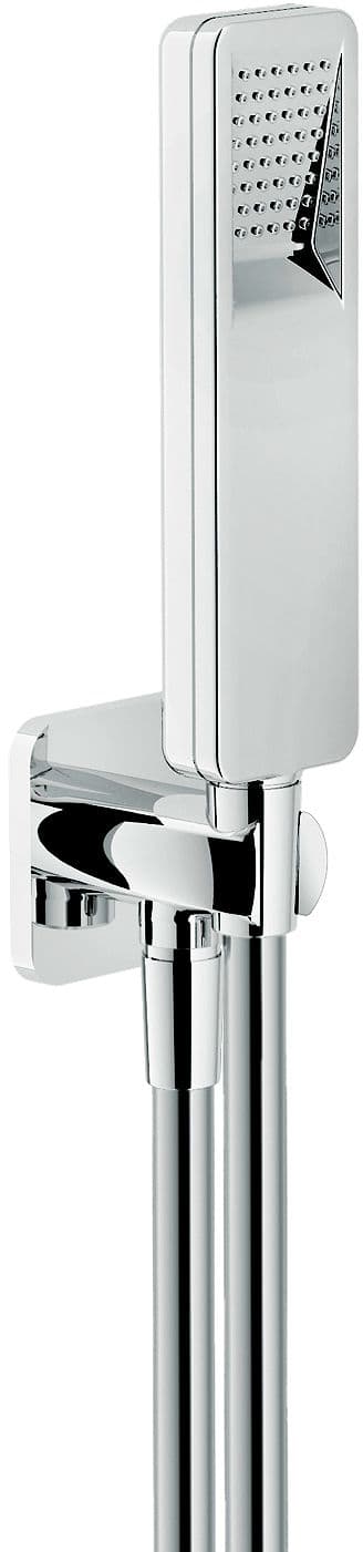 GARNITURE DE BAIN+COUDE DE RACCORD MURAL LOOP NOBILI CHROME