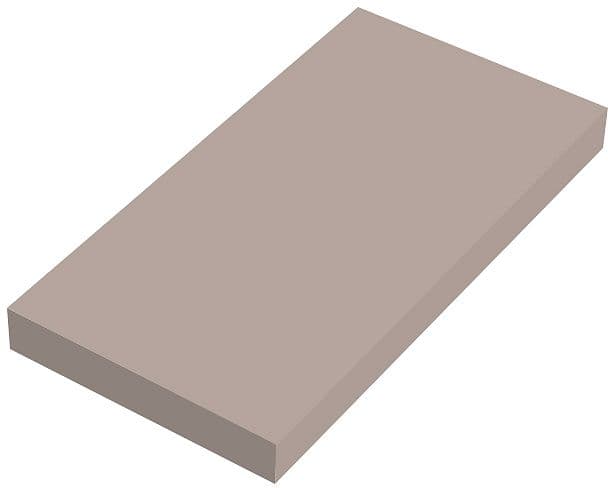 TABLETTE MURALE COFFEE 150X300X25MM JUSQU'A 7KG GRIS BASALTE MAT