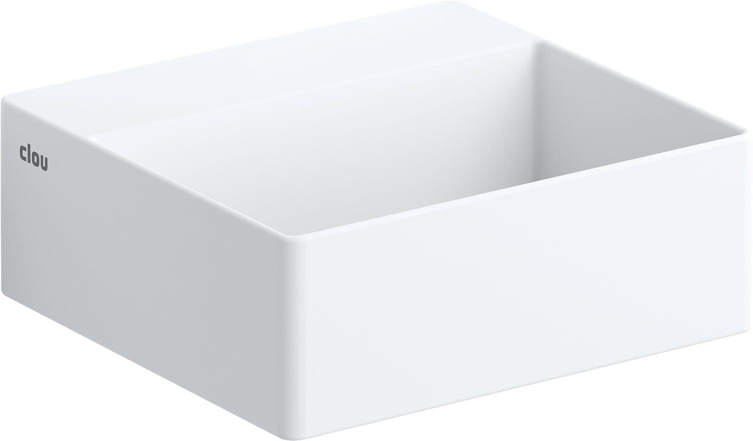 LAVE-MAINS NEW FLUSH 1 CLOU 28CM BLANC SATINE SOLIDSTONE