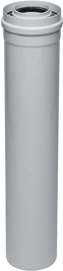 UNIFLOW RALLONGE CONCENTRIQUE 80/125MM 1000MM ALU/PP