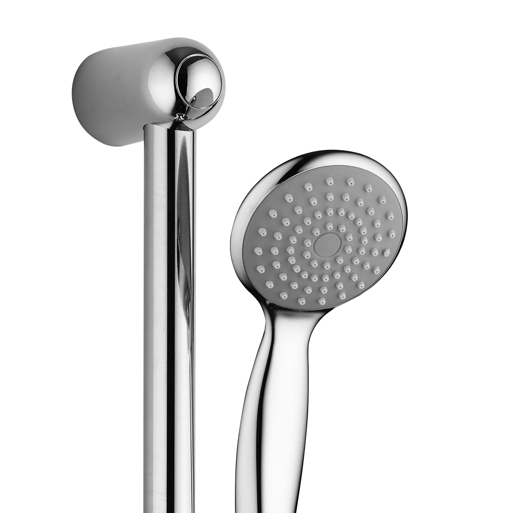 ALONI NEW MONO ENSEMBLE COMPLET BARRE DE DOUCHE COULISSANTE – AVEC DOUCHETTE 1 FUNCTION, FLEXIBLE DE DOUCHE MÉTALLIQUE ET PORTE-SAVON – CHROM