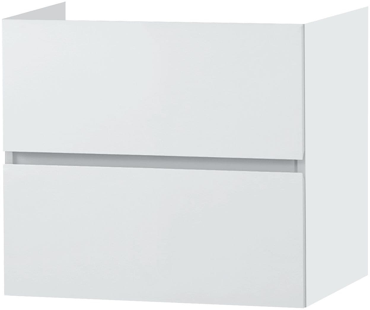 SOUS MEUBLE MOLTO 2TIROIRS 70 POUDRE BL.