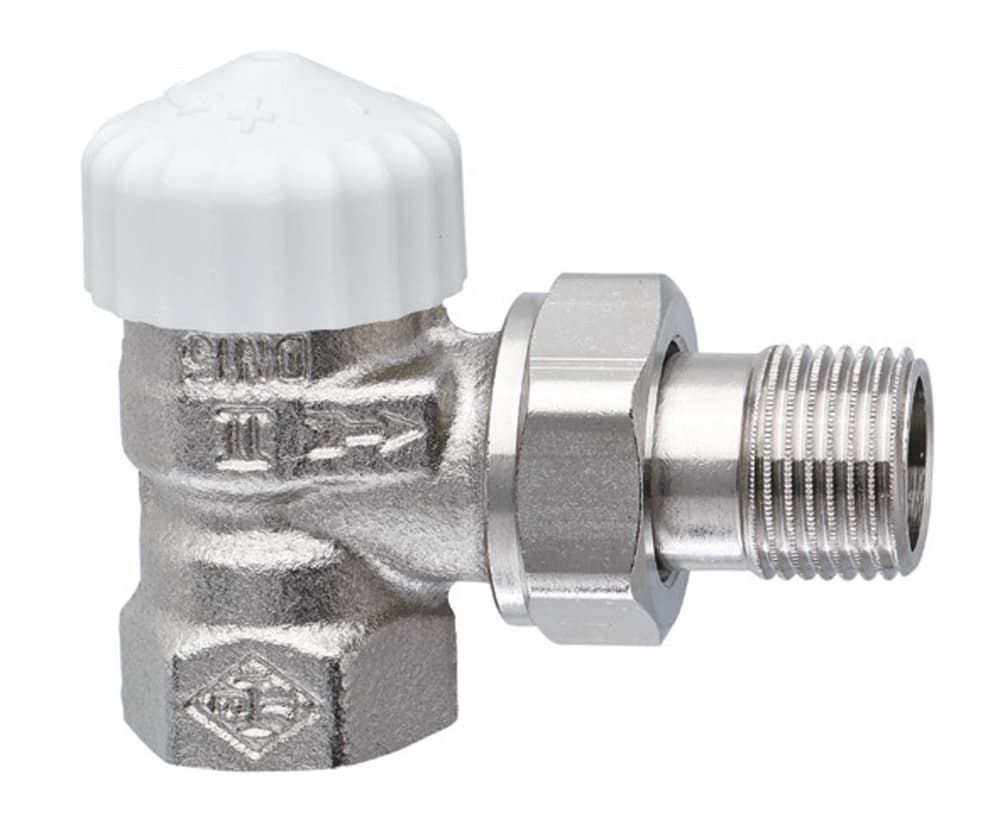 Heimeier V-Exact II robinet thermostatique équerre 3/8"F