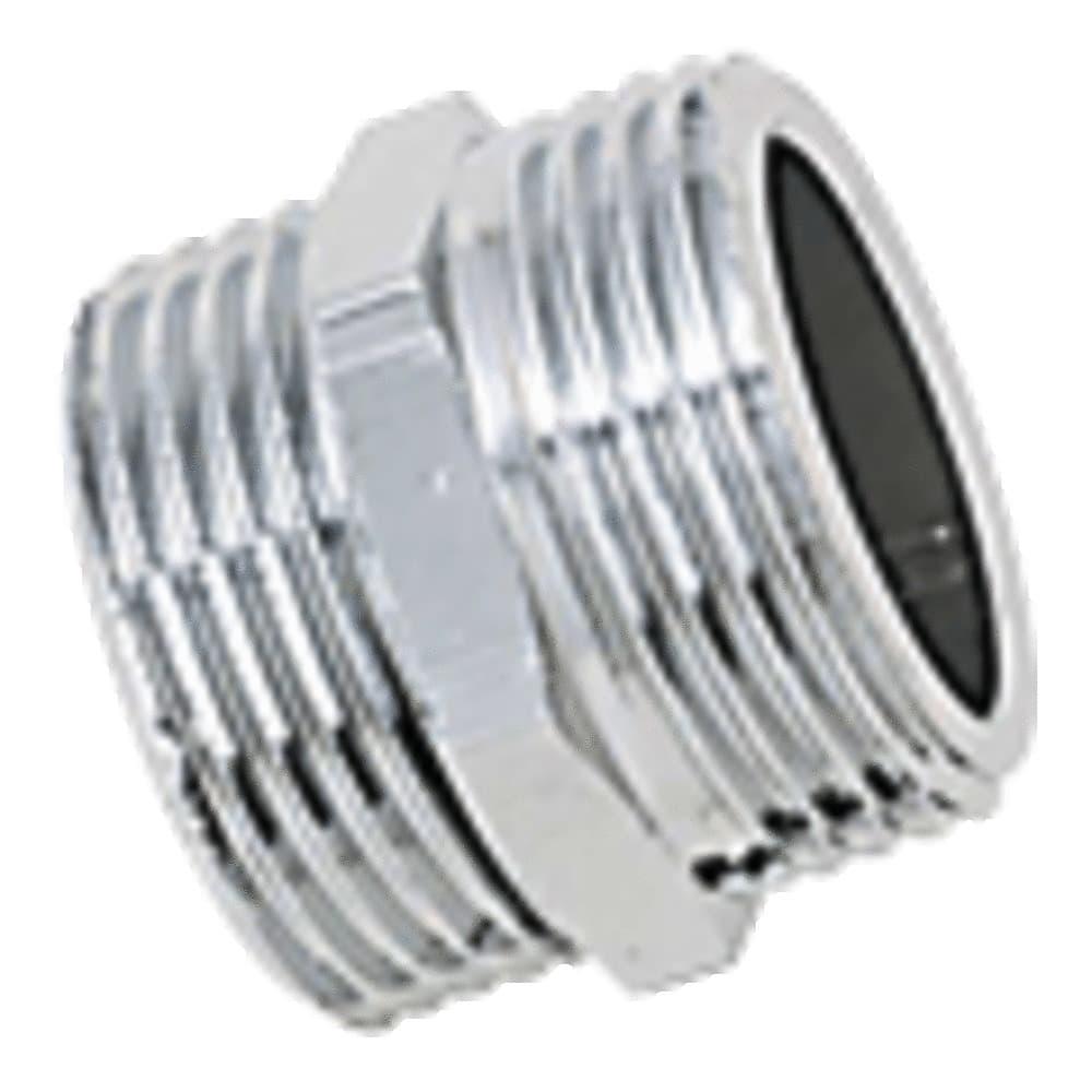 mamelon double réduit chromé 1/2"MM