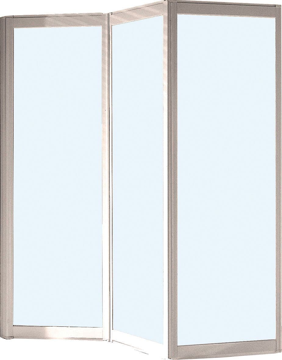 PARE-BAIN EN 3 PIECES MIAMI 138-138 REVERSIBLE BLANC-BROSSE
