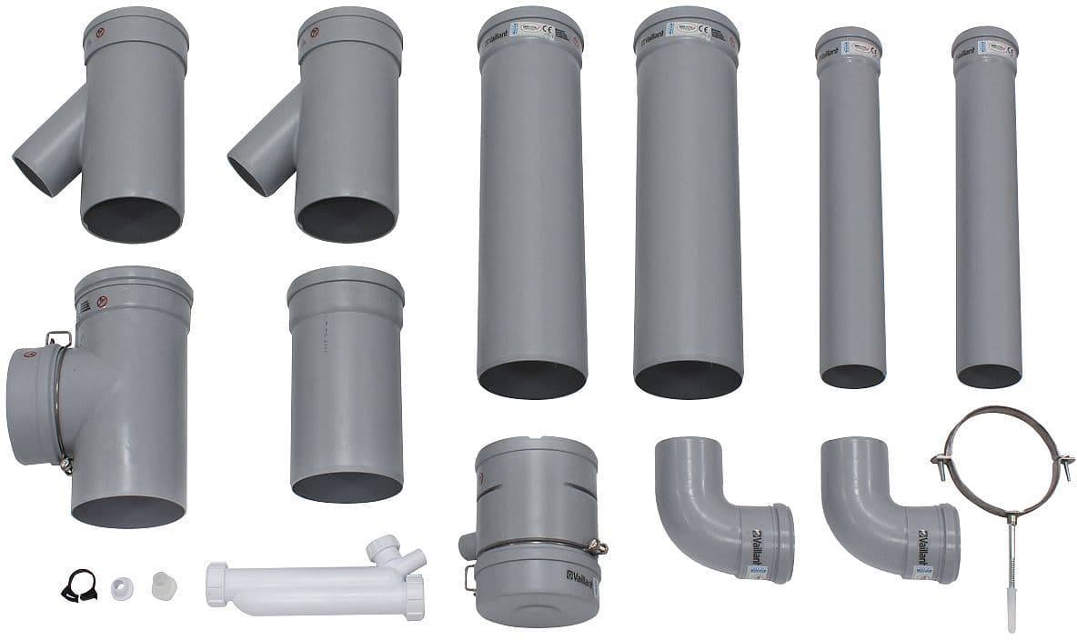 KIT POUR 2 CHAUDIERES MURALES L'UN A COTE D'AUTRE DN125 VAILLANT