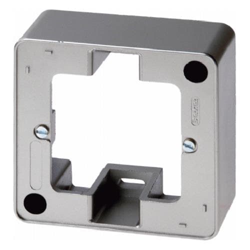Cadre saillie 1 poste, Berker Q.1 Anthracite, Velours
