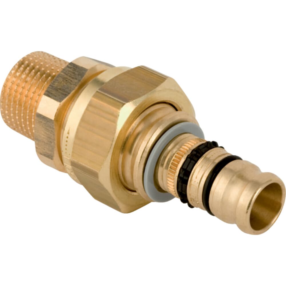 Geberit Mepla raccord mobile filetage extérieur bronze 50-6/4M