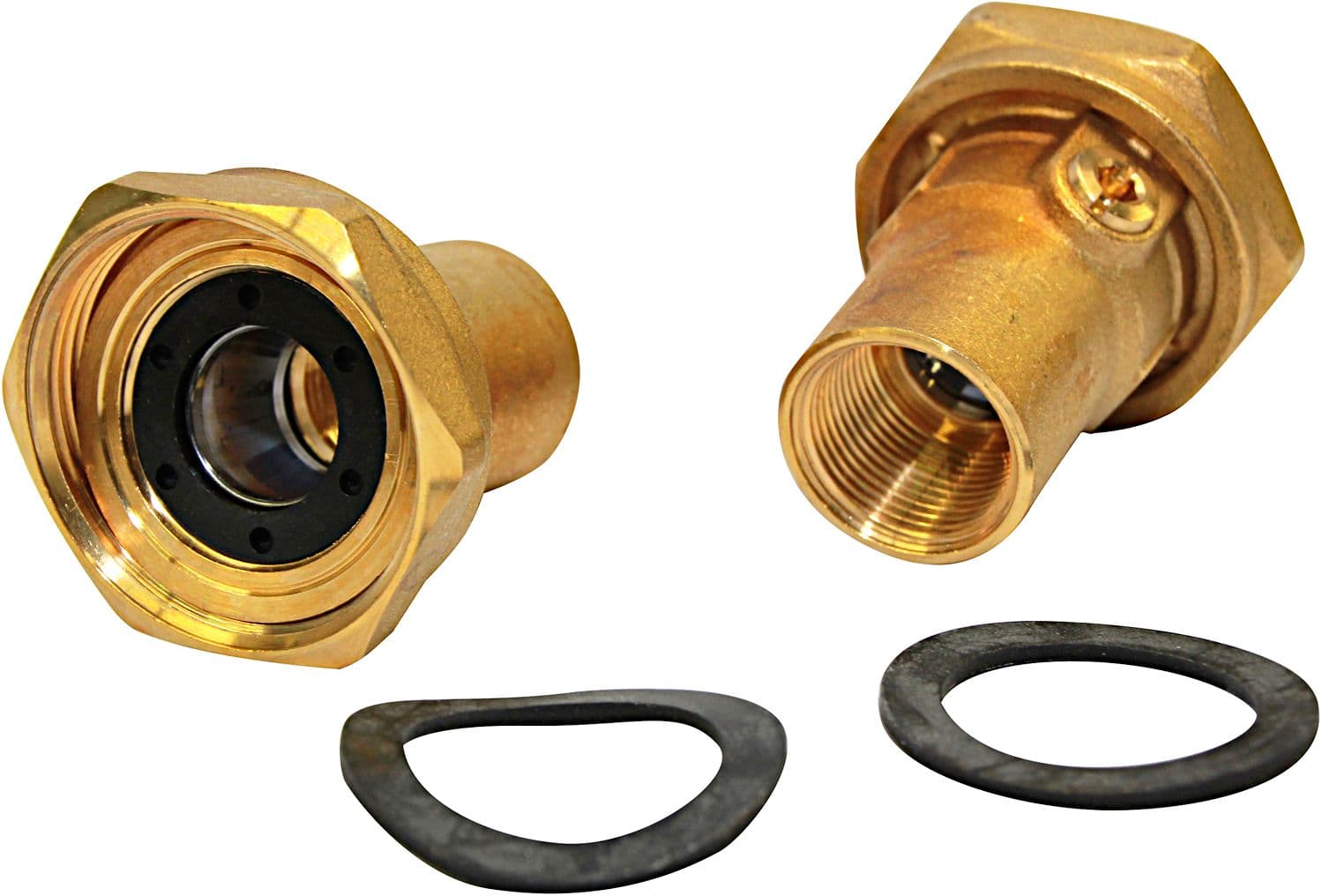 KIT (2P) VANNE A RACCORD POUR CIRCULATEUR 6/4"-4/4"F