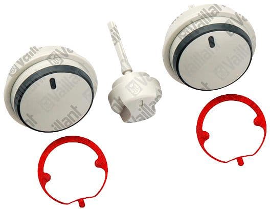 BOUTON GRIS (KIT DE 3P) VAILLANT PAR KIT