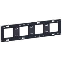 Support 10 ou 4 x 2 modules à vis Mosaic