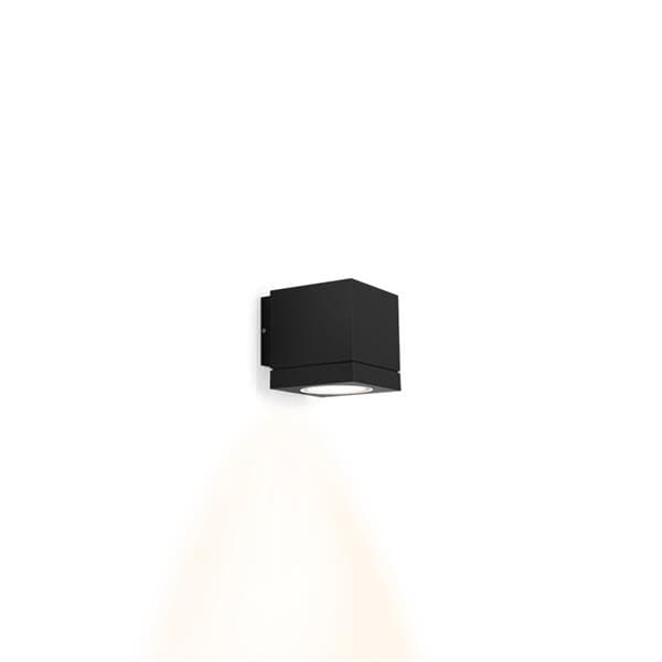 Tube carré mural extérieur apparent1.0 Par16 max 35W Noir Gu10