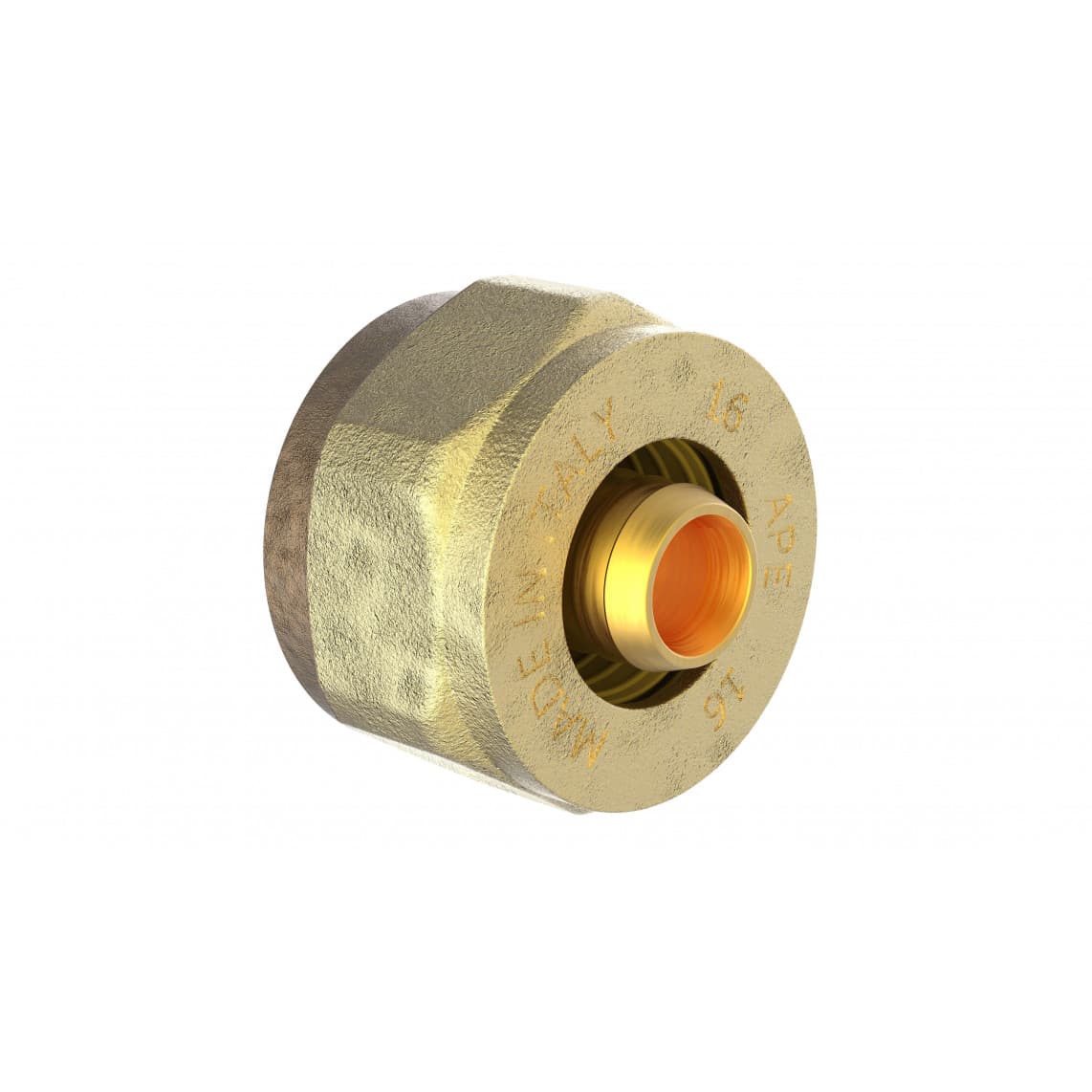 988917155 LT raccord à visser, vierge, 16 mm x 1/2" F, raccord à serrer pour tube multicouche