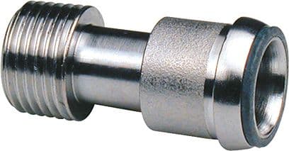 DOUILLE TELESCOPIQUE POUR RADIATEUR+VANNE DE RETOUR GIACOMINI 3/4"