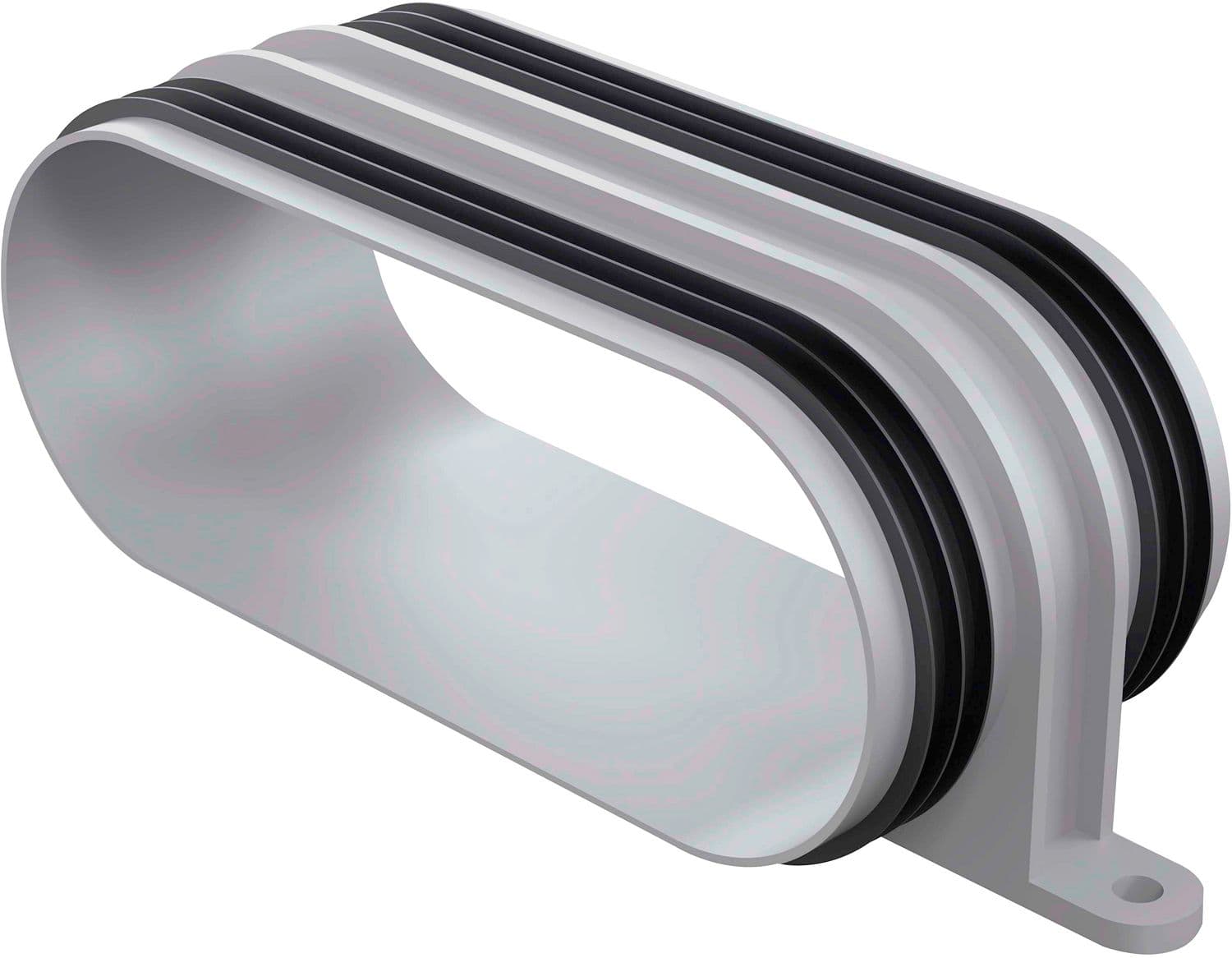 ADAPTEUR POUR COUNDUITS FLEXIBLE OVAL DUCOFLEX