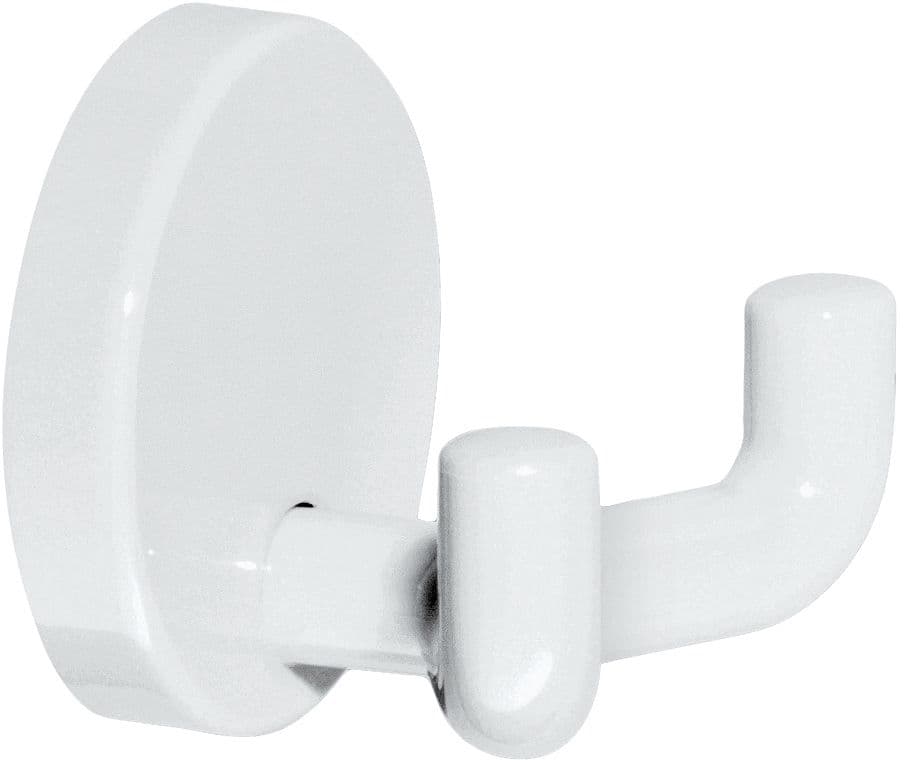 PORTE-MANTEAU DOUBLE HEWI 477 50-43MM BLANC