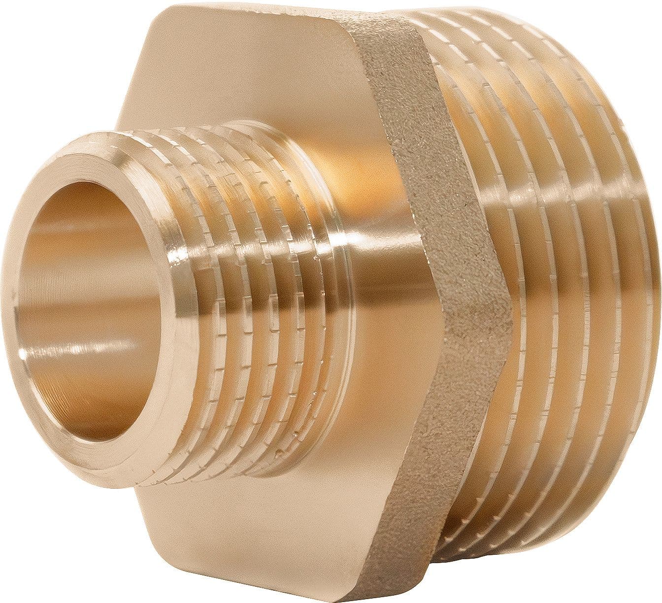 MAMELON REDUIT FILETE LAITON 4/4-3/4"MM D-LIGHT