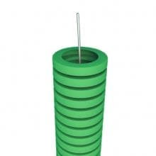 Tube vide avec tire fil diamètre 25mm Lsoh en rouleau de 50m
