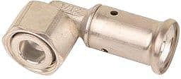 COUDE MOBILE AVEC JOINT A SERTIR 16MM-1/2"F LAITON HENCO