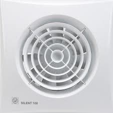 Extracteur 12V de salle de bain 95m³ / h + hygromètre silencieux