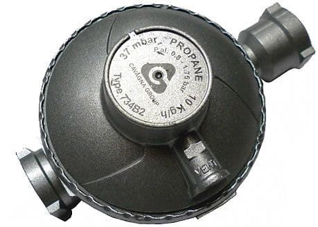 REGULATEUR DE PRESSION A 2 ETAGES PROPANE 10kg/u 37mb 1/2"FF