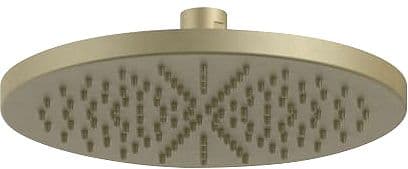 DOUCHE DE TETE ICONA CLASSIC FANTINI 250MM SANS BRAS MAT BRITISH GOLD PVD