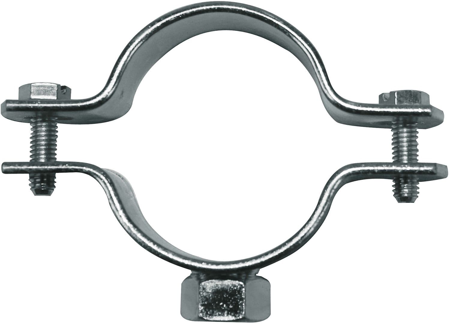 COLLIER GALVA PR.TUBE PE GEBERIT M10 90MM