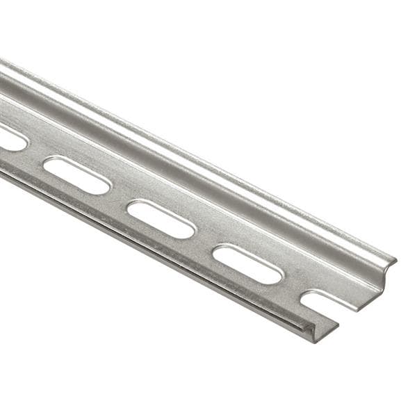 Rail symétrique - à couper - 2m prof.7,5mm avec oblongs