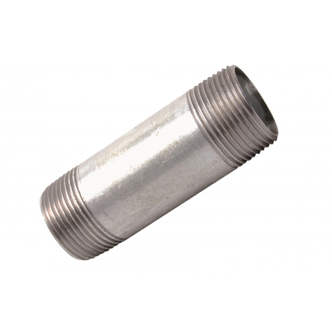989823160 FM mamelon double, galvanisé, 3/4" x 60 mm, (23) (5x)