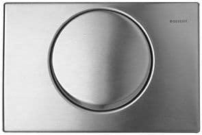 PLAQUE DE COMMANDE 1 TOUCHE MAMBO GEBERIT INOX BROSSE