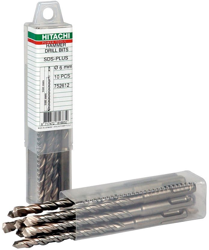 PROMOTION HITACHI HIVER 2015 JEU DE FORETS SDS+ (5PCS)5/6/8X110MM+ 6/8X160MM