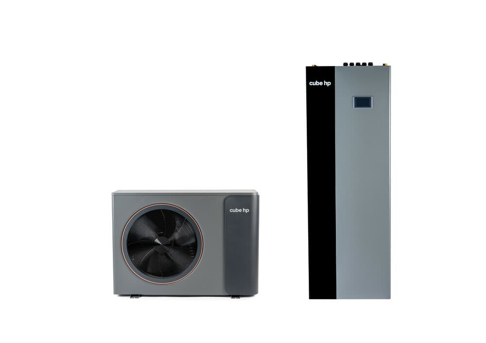 Cube HP Combi M 6 pompe à chaleur air/eau monobloc avec ballon 250L 6,7 kW mono