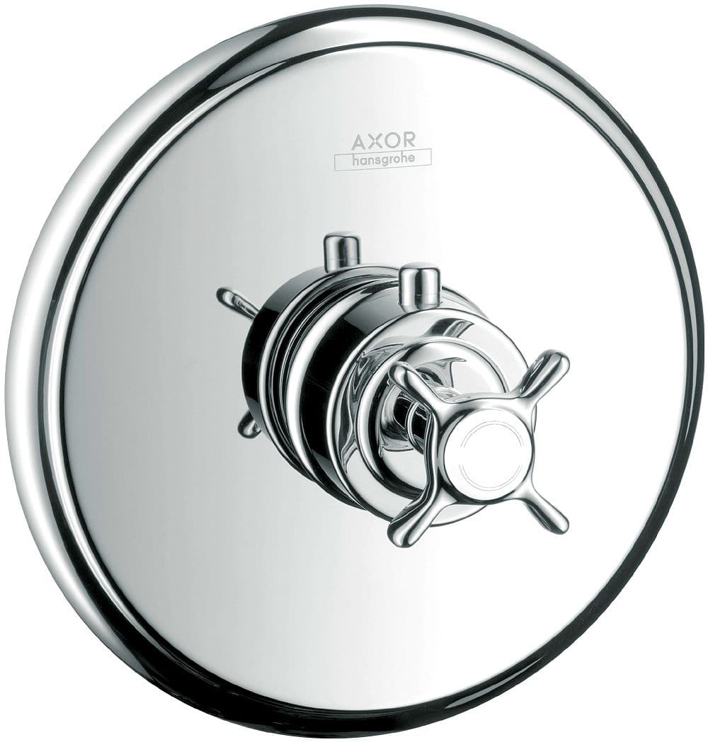 SET DE FINITION THERMOSTAT MONTREUX HANSGROHE NICKLE BROSSE