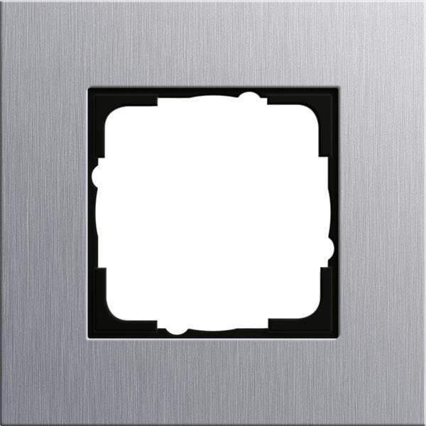 Cadre de finition Gira Esprit Aluminium (anodisé) - Aluminium anodisé E 1 EV 1.