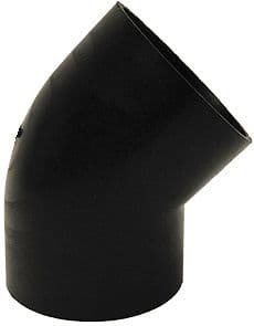 COUDE PE GEBERIT 45° 110MM