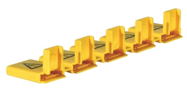 Isolation 5 modules Jaune en PC pour peignes