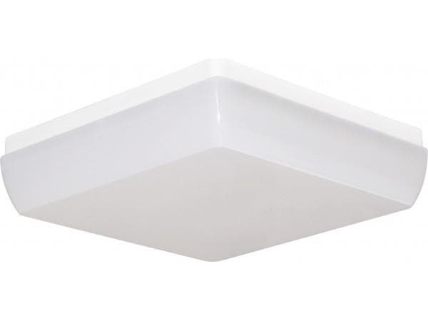 Armature carrée IP65 Led opale 1400lm avec détecteur