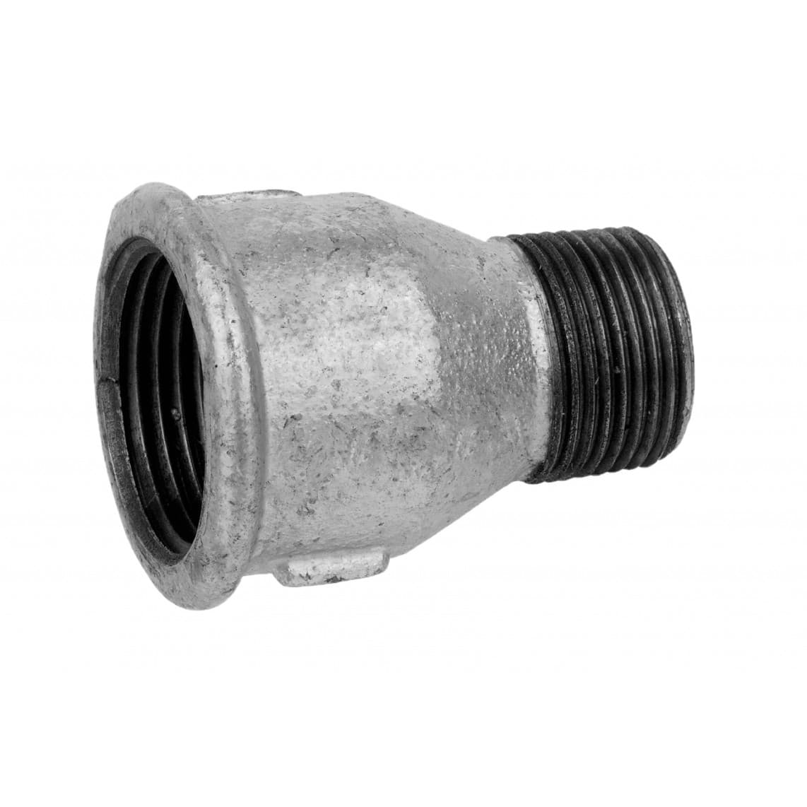 989758355 FM manchon/mamelon réducteur, galvanisé, 1" F x 3/4" M, (246)