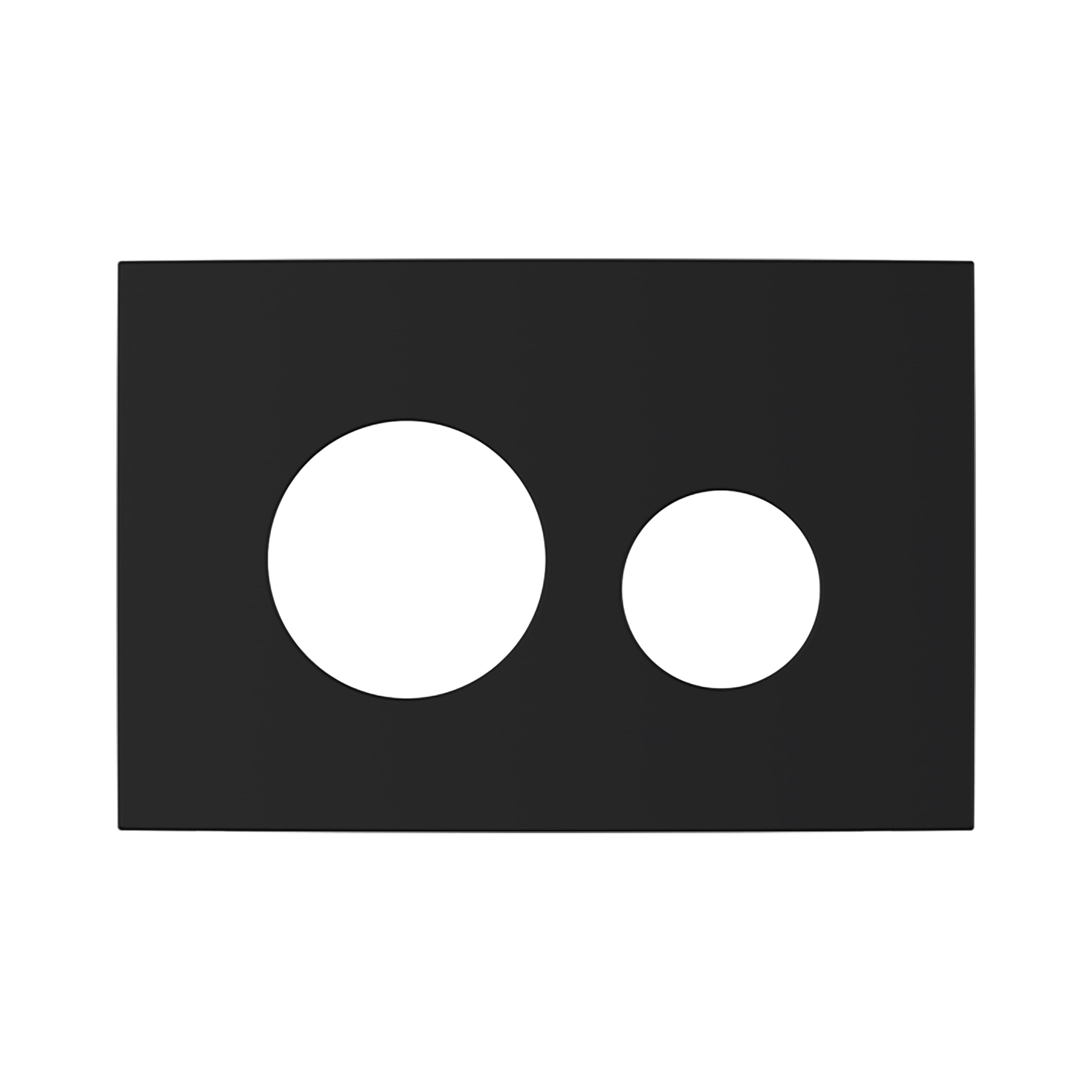 TECELOOP CADRE D'ENCASTREMENT POUR PLAQUE DE DÉCLENCHEMENT - À CARRELER - NOIR