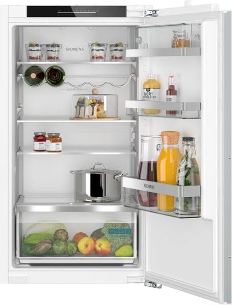 Réfrigérateur - intégrable IQ500 réfrigérateur une porte - 102,5cm classe D, 27dB, hyperFresh, Led d