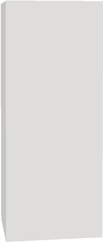 DEMI COLONNE COFFEE 1 PORTE GAUCHE 40 GRIS VELOURS MAT