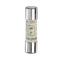 Cartouche cylindrique am 10 x 38 2A HPC sans percuteur 500V 100kA