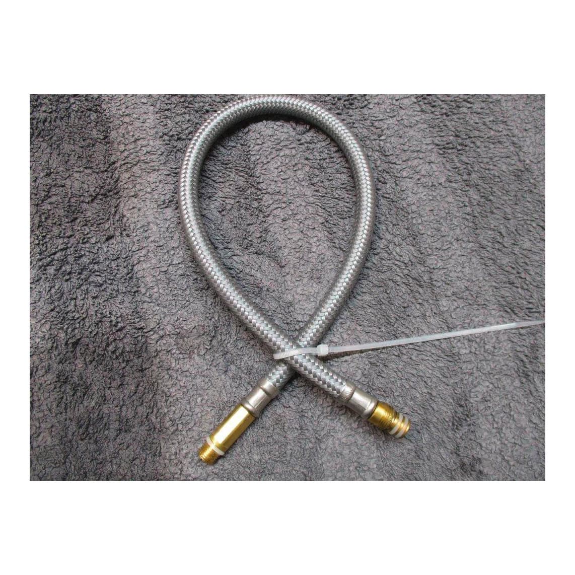 01720 Flexible de douche pour vaisselle, gris, M12 - M10, 455 mm, par ex. pour 79180/H