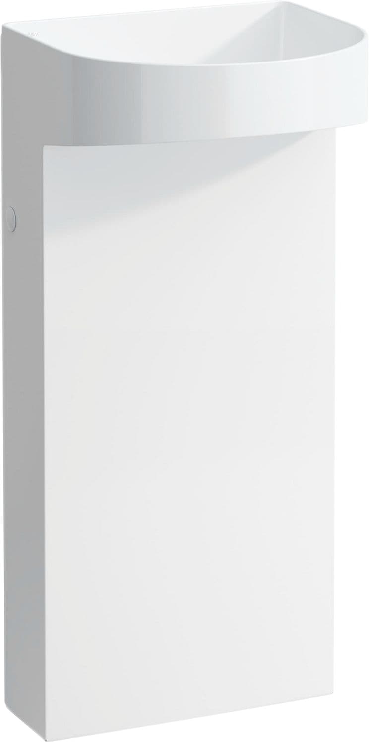 LAVABO COLONNE SONAR LAUFEN SANS TROU ROBINET/TROP-PLEIN CLEAN COAT BLANC