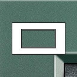 LivingLight - plaque rectangulaire 4 modules Park