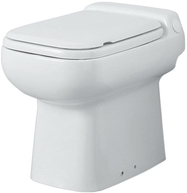 WC+SIEGE+BROYEUR SANICOMPACT LUXE ECO BLANC