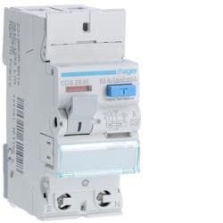 Interrupteur différentiel 2 pôles 63A 30mA type A 2 modules quickconnect