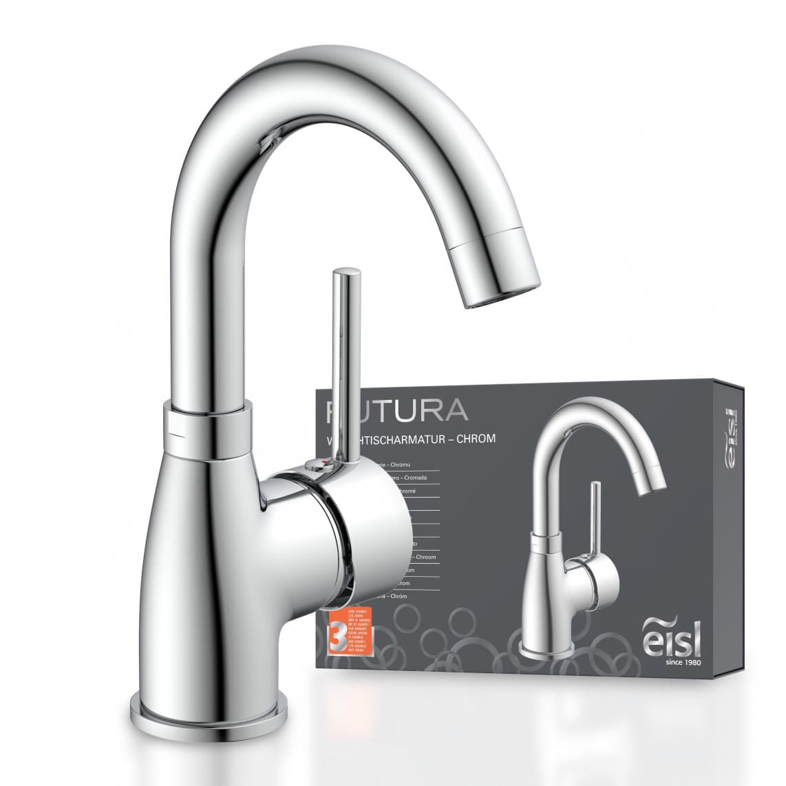 NI075FUTCR FUTURA Mitigeur lavabo, chromé