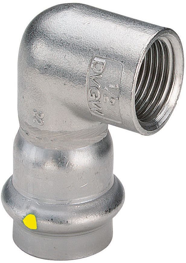 COUDE 3/4"F-22MM SANPR INOX GAZ VIEGA