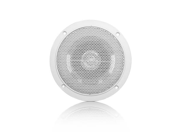 Mdc6, waterproof, haut-parleur encastrable voice coil, rond, 60W, Blanc (2 pièces)